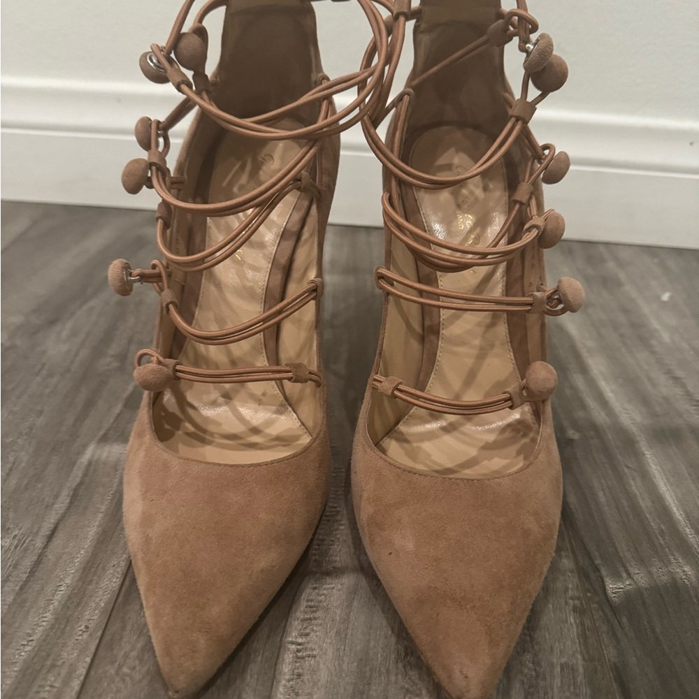 Sergio Rossi Lace-Up Heels